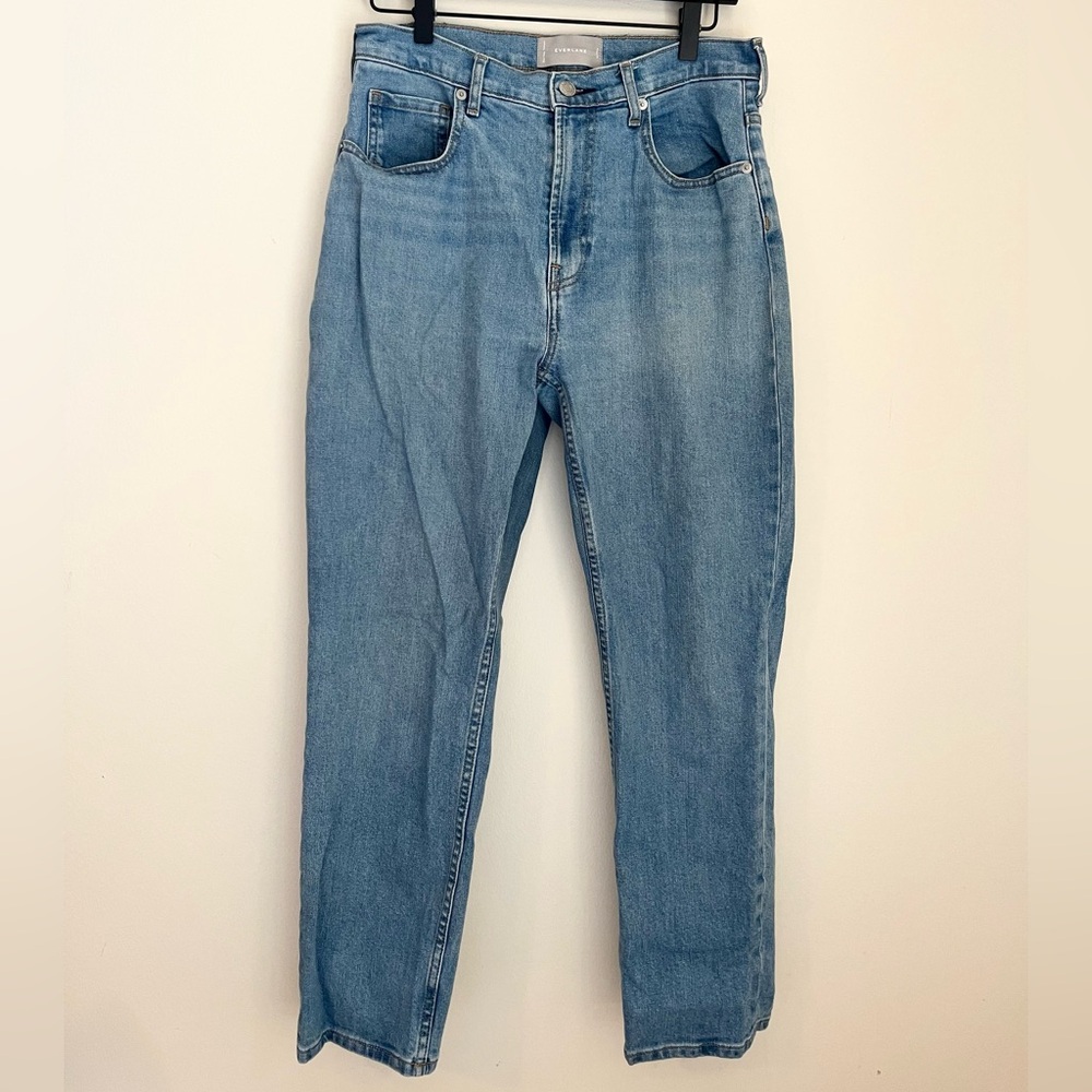 Everlane High Rise Cheeky Strait Jeans